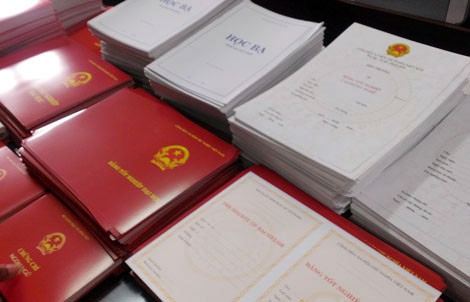Làm Bằng Đại Học Công Nghiệp Giả Chất Lượng Bao Test Phôi